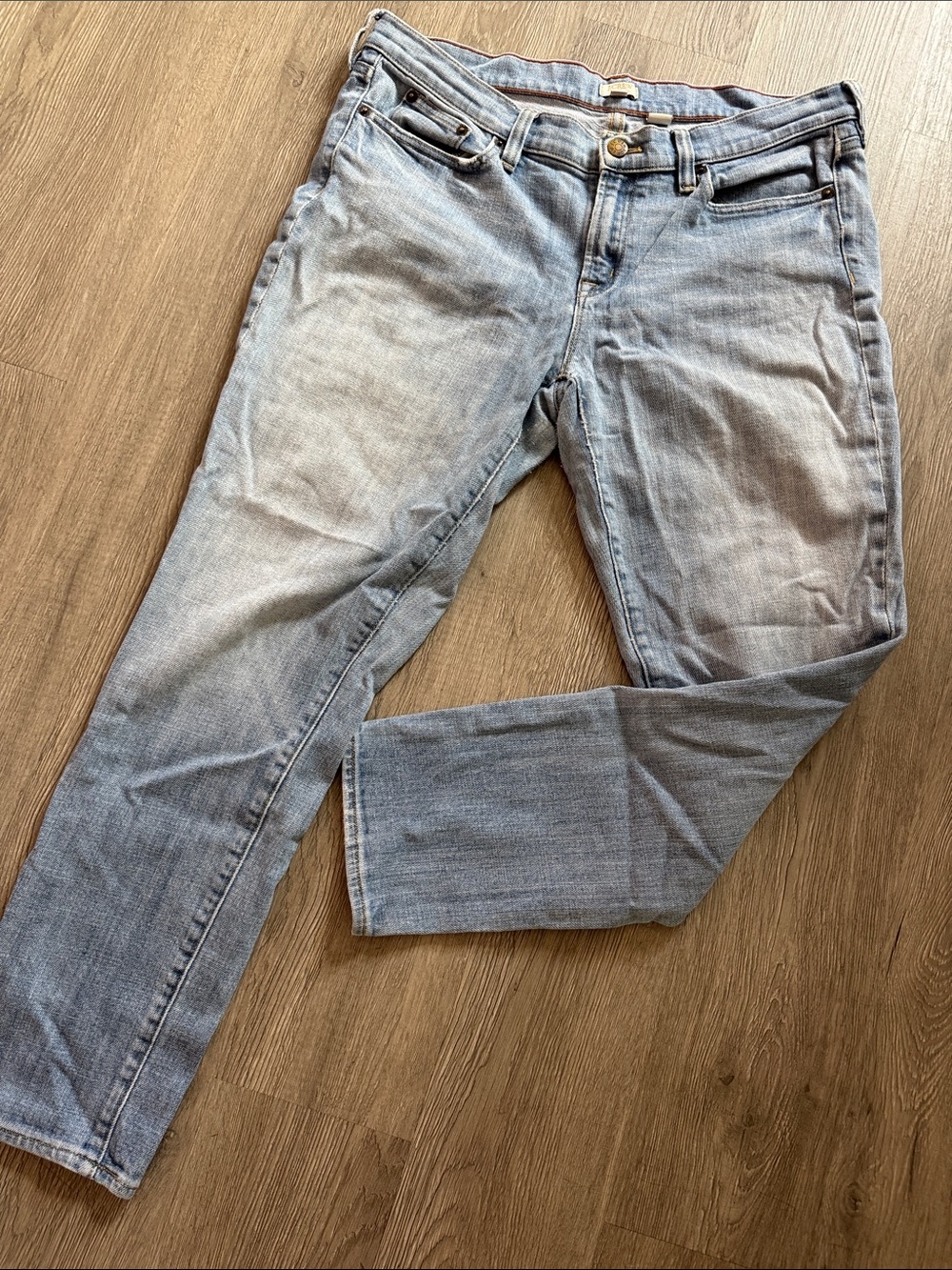J. Crew Light Wash Straight-Leg Women's Jeans